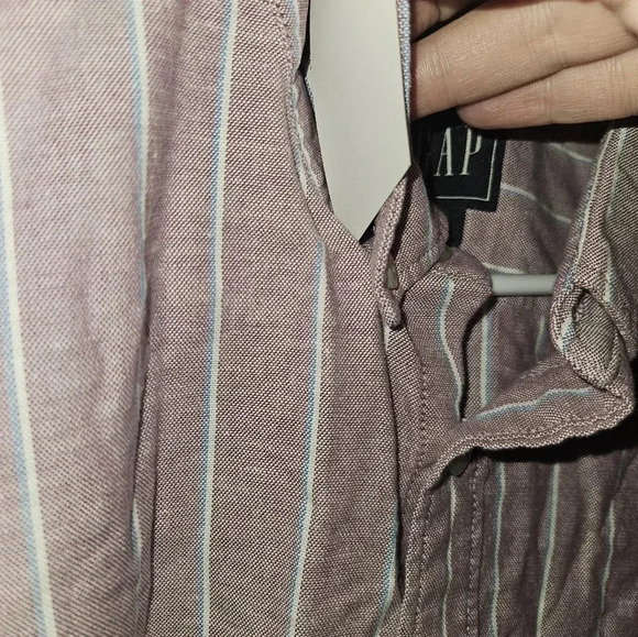 Gap Mens Button Up Long Sleeve Dress Shirt Size Xl - Picture 4 of 12